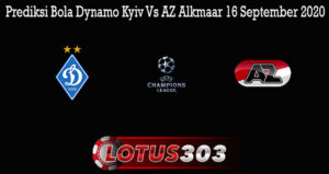 Prediksi Bola Dynamo Kyiv Vs AZ Alkmaar 16 September 2020